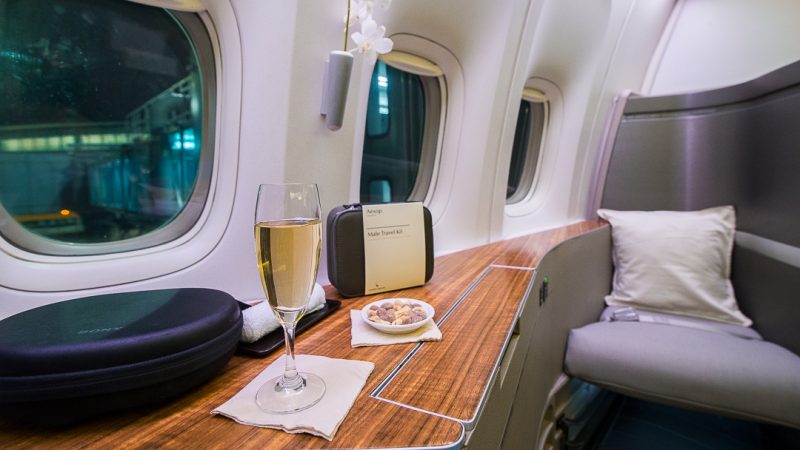 Financing First Class Flying